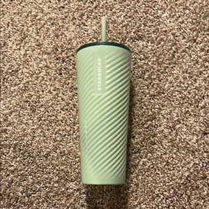 Starbucks Green Tumbler with Straw